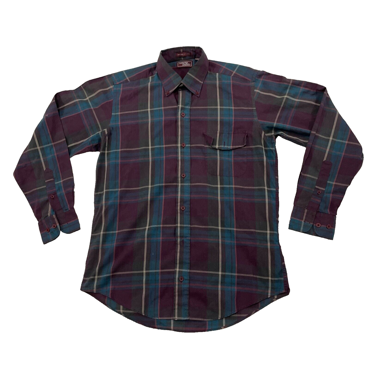 cambridge dress shirts Button Down Cambridge Oxford Dress Shirt Blue