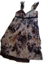  Womens Dress Size 6p Black Grey  Ann Taylor Loft Petites (BE)