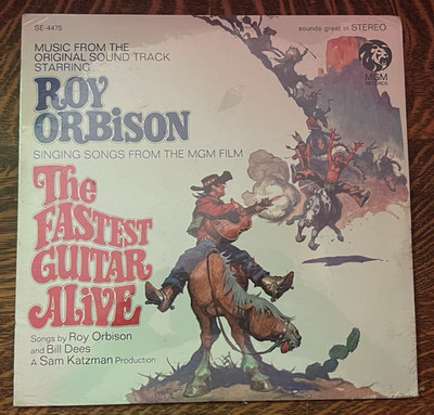 SEALED**12'' LP~ ROY ORBISON~ 1967~ SINGS THE FASTEST GUITAR ALIVE~ SOUNDTRACK