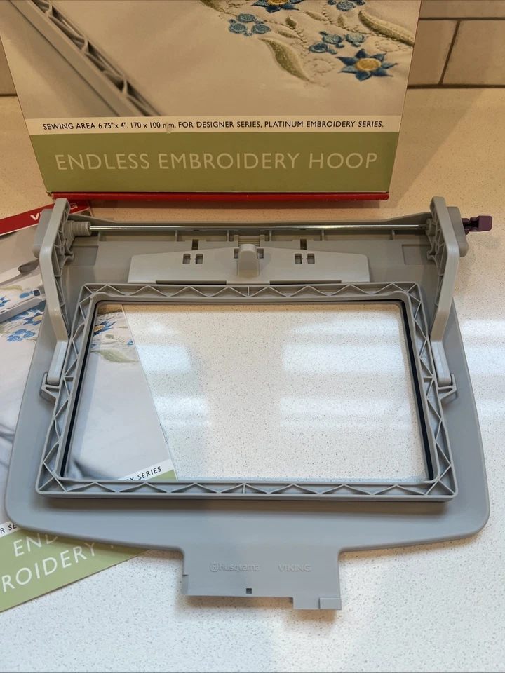 Husqvarna Viking Endless Embroidery Hoop Designer Series 920 051-096 170 X 100mm - Image 4 of 4