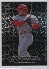2023 Leaf Trinity Mega Box Steel Silver Lazer Ivan Rodriguez #S-36 HOF 0u66