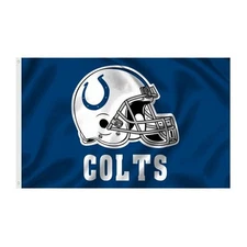 Indianapolis Colts Speed Blue 3x5 Ft Flag Mancave Banner Decor
