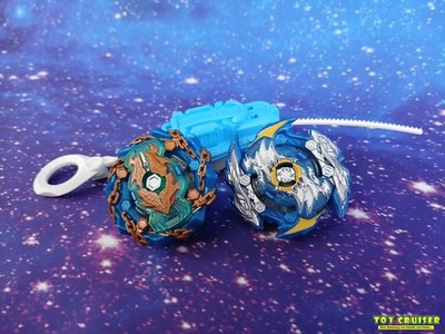 Hasbro BEYBLADE Shield Kraken K5 & Zone Fafnir F5 Gravity + Launcher