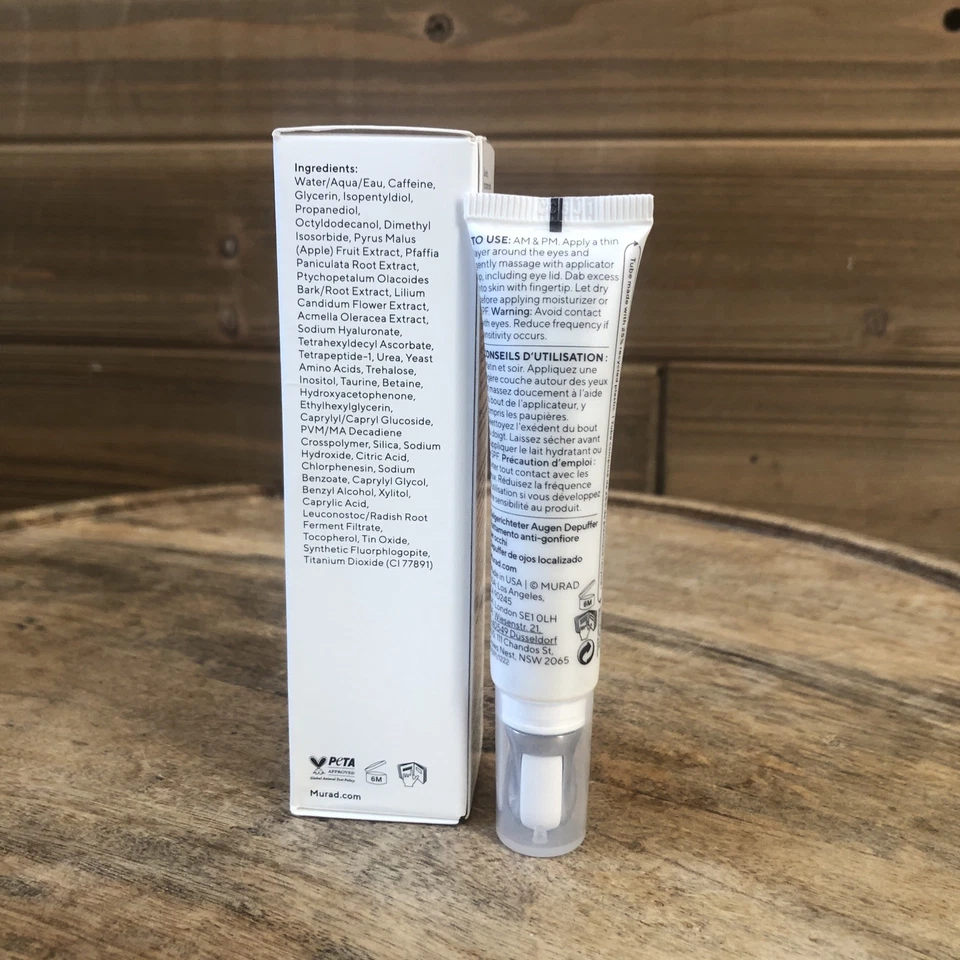 Murad Environmental Shield Targeted Eye Depuffer 0.5 oz,New,Sealed - Image 3 of 4