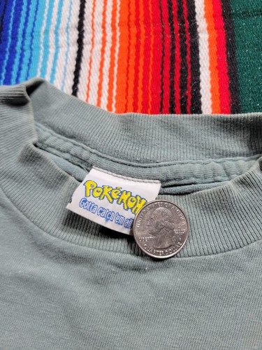 Vintage Pokemon Alakazam Vs. Beedrill 1999 Nintendo T-Shirt Size Youth Medium - Picture 4 of 8