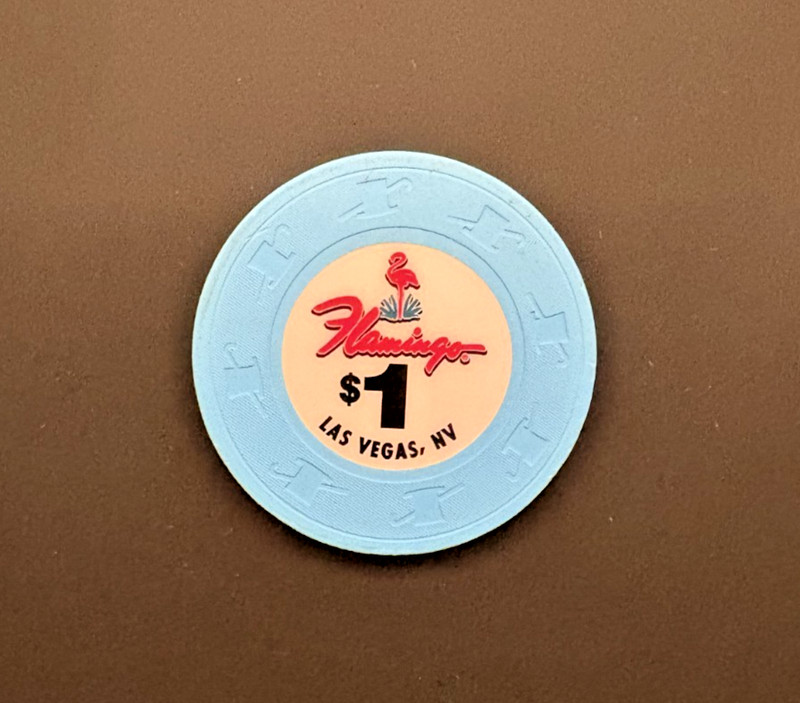 $1 casino chip Flamingo Casino Las Vegas $1 Las Vegas chip excellent condition!