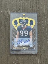 2011 Panini Crown Royale - Rookie J.J. Watt #137 Gold Signatures /499 (AU, RC)