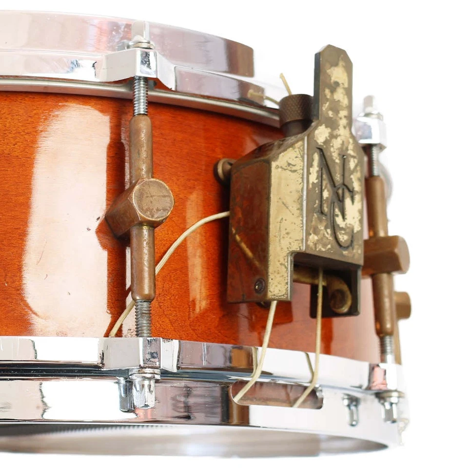 [Used] Snare Drum NOBLE & COOLEY Solid Shell Classic Series Maple Honey Maple - Image 4 of 4