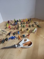 50 Mini Dinosaurs Toy Lot Set - Figures Small Toys for Kids Playset L 