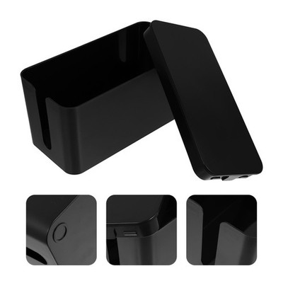 1PC Plastic Cable Management Box Home Office Sockelkabel Organizer Box Kabelbox