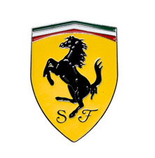 Ferrari Shield Badge Emblem One 3d Metal Wadhesive Cavallino Prancing Horse Ferrari Shield Badge Emblem One 3d Metal Wadhesive Cavallino Prancing Horse