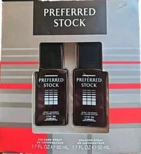 Preferred Stock By Coty 2 Pc Set 1.7Oz Each Eau De Cologne