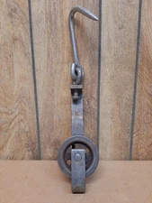 18" Stainless Steel Butcher Meat Hook Roller Trolley Hanger LA Fiell GFF