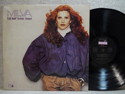 Milva Ich Hab' Keine Angst 1990 Korea LP Lyric W/Insert NM- ~ NM Vangelis Promo