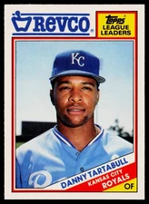 1988 Topps Revco League Leaders Danny Tartabull #26 Kansas City Royals