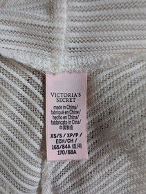 Victoria&rsquo;s Secret Ivory Lace Robe Kimono Panelled Sexy Bridal Cover Up XS/S