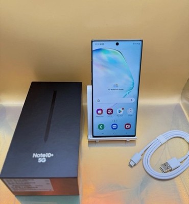 SAMSUNG Galaxy Note 10 + PLUS 256GB Aura glow    neuwertig.