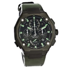 Bulova Special Edition Precisionist X Black IP Chronograph Watch 98B355