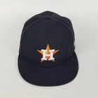 Houston Astros Hat Cap Fitted Mens 7 3/8 Navy MLB Baseball 59FIFTY New Era