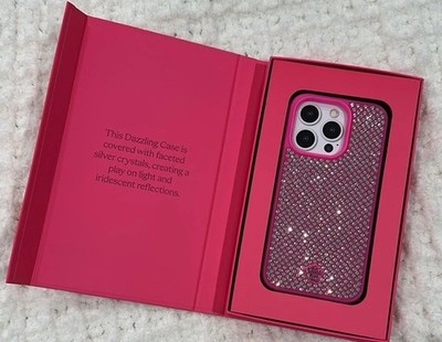 Velvet Caviar Hot Pink Crystal iPhone Case 