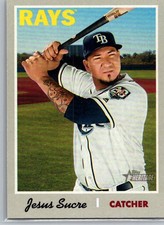 Jesus Sucre 2019 Topps Heritage Tampa Bay Rays 219