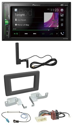 Pioneer MP3 DAB AUX 2DIN Bluetooth Car Stereo for Renault Master (2019 onwards)
