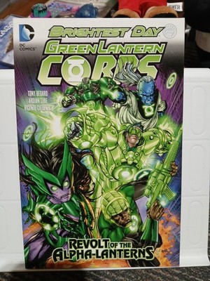 Green Lantern Corps Brightest Day Revolt Of The Alpha-Lanterns DC Comics SC TPB