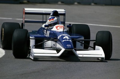Jean Alesi Tyrrell 019 Ford Canadian GP at Circuit Gilles Villeneu- Old Photo