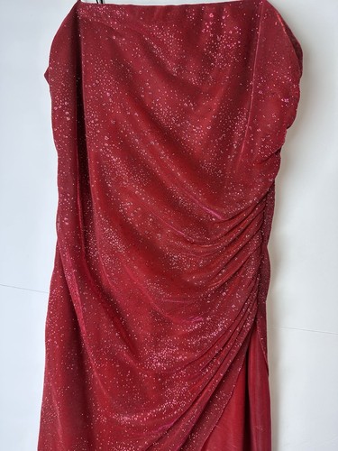 JUMP APPAREL Womens Red Size M Long Dress Jessica Rabbit Fairy Goth Vamp *flaws* - Picture 2 of 9