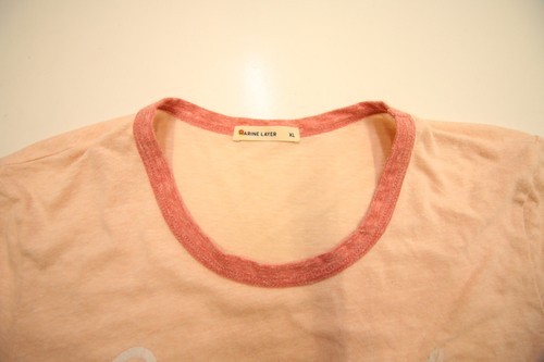 Marine Layer California Ringer T-Shirt Womens XL READ - Picture 8 of 14