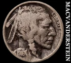 1916-S Buffalo Nickel - Scarce  Semi-key  Better Date  No Reserve  #G6917
