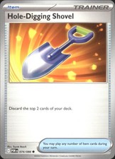 HOLE-DIGGING SHOVEL 074/088 COMMON PERFECT ORDER POKEMON NM
