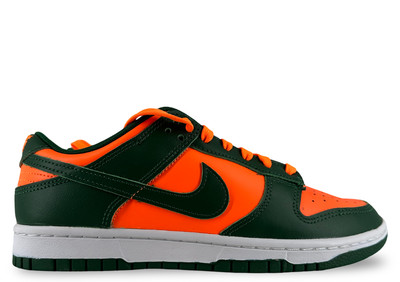Size 7.5M/9W - Nike Dunk Low Retro Miami Hurricanes DD1391-300 Brand New
