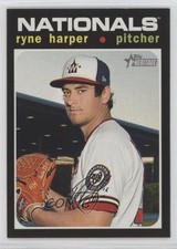 2020 Topps Heritage High Number Ryne Harper #629 0w7