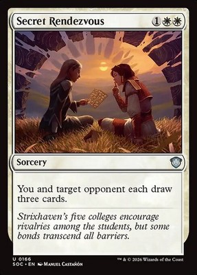 [MTG] Secret Rendezvous (0166) (SOC) NM