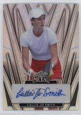 2024 Leaf Metal Pickleball Silver Prismatic 15/35 Callie Jo Smith Auto 1bk3
