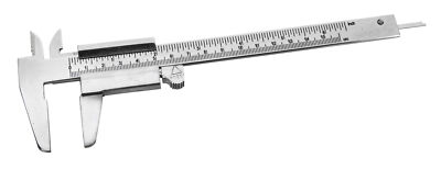 Eisco Labs Venier Caliper, IME Type - Dual Scale 0-15cm x 0.1mm / 6 x 1/128''