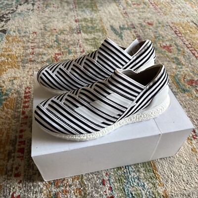Size 10.5- adidas Nemeziz Tango 17+ 360 Agility UltraBoost Footwear White Black