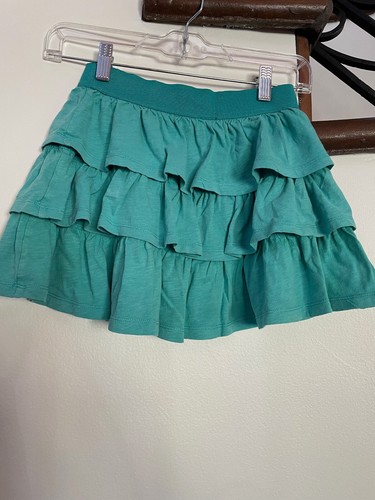 Girls Turquoise Ruffled Skirt by GapKids Sz L (10) - Picture 2 of 3