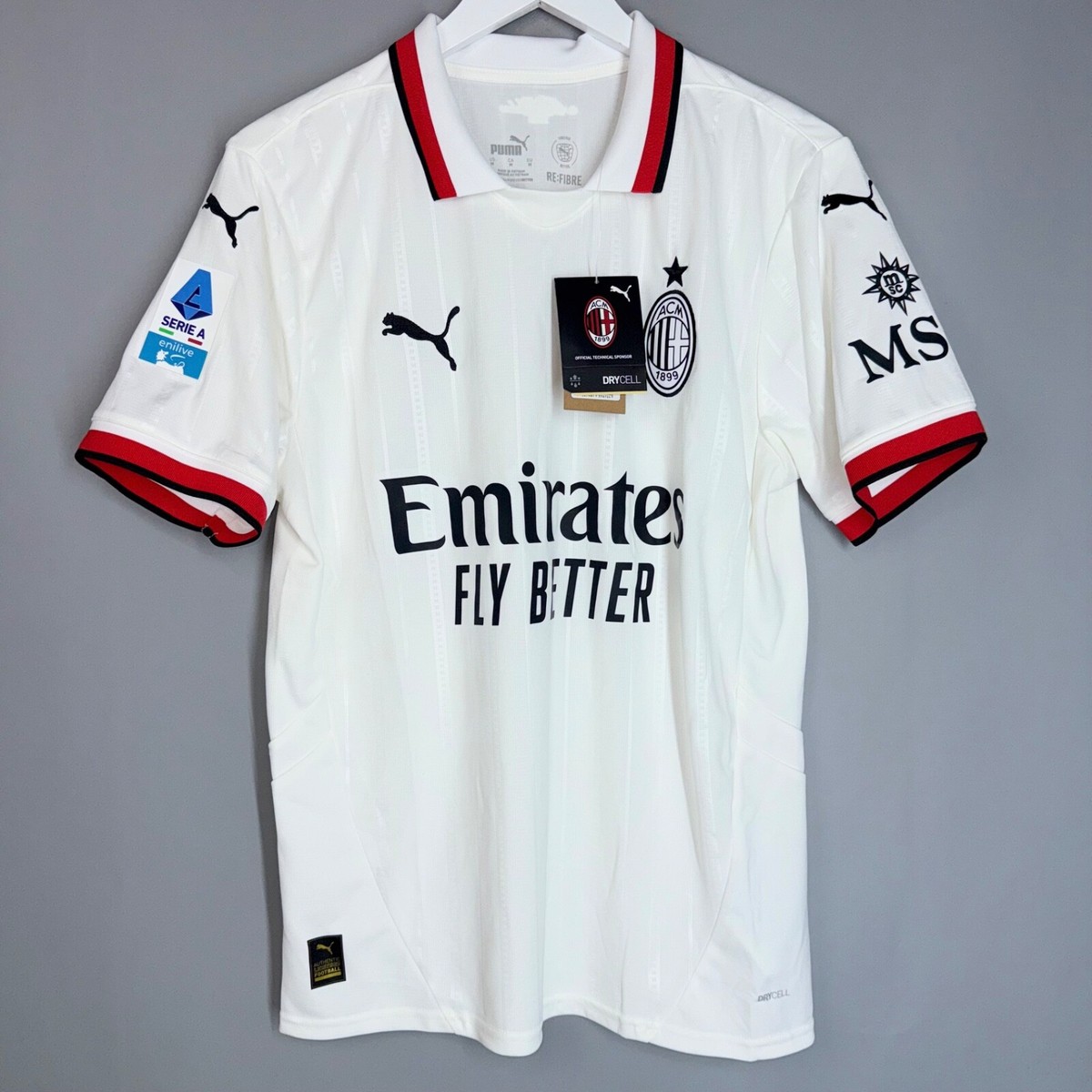 BNWT AC MILAN ITALY 2024 2025 AWAY FOOTBALL SHIRT JERSEY MAGLIA