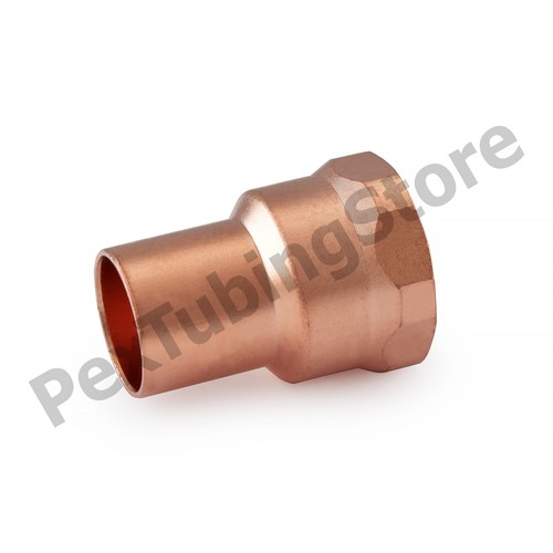 1/2" C x 1/2" Female NPT Threaded Copper Adapter