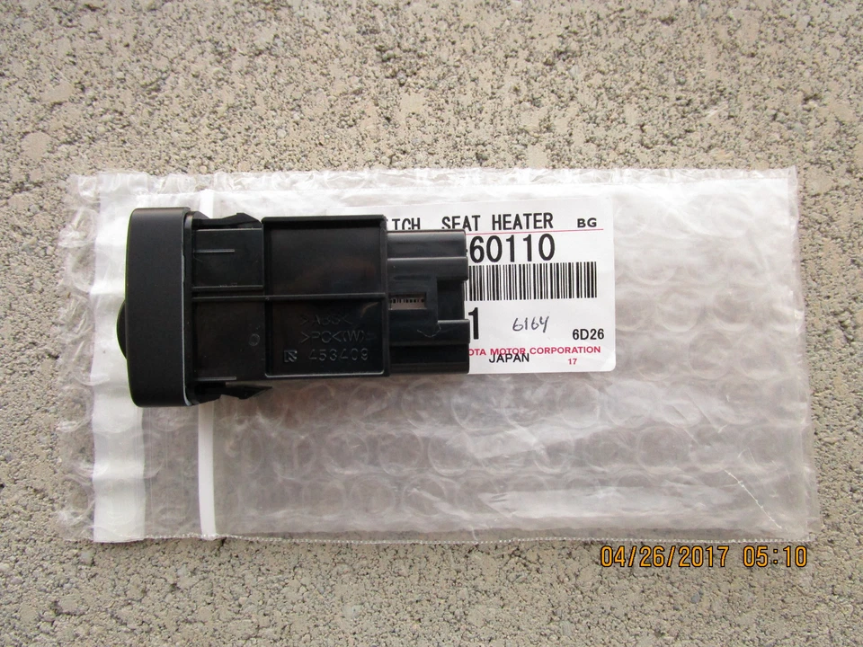 03 - 09 LEXUS GX470 4D SUV PASSAGEIRO DIANTEIRO LADO DIREITO INTERRUPTOR DE ASSENTO AQUECIDO NOVO - Imagem 3 de 3