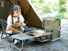 DOD Solo Low Style Table Camping Thin Storage Compact TB1-070-TN SOLORI CHUBO
