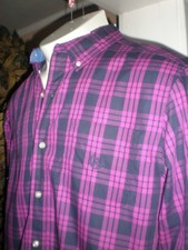 CHAPS RALPH LAUREN POLO L/S MULTI-CHECKED DRESS SHIRT SZ: L NWT