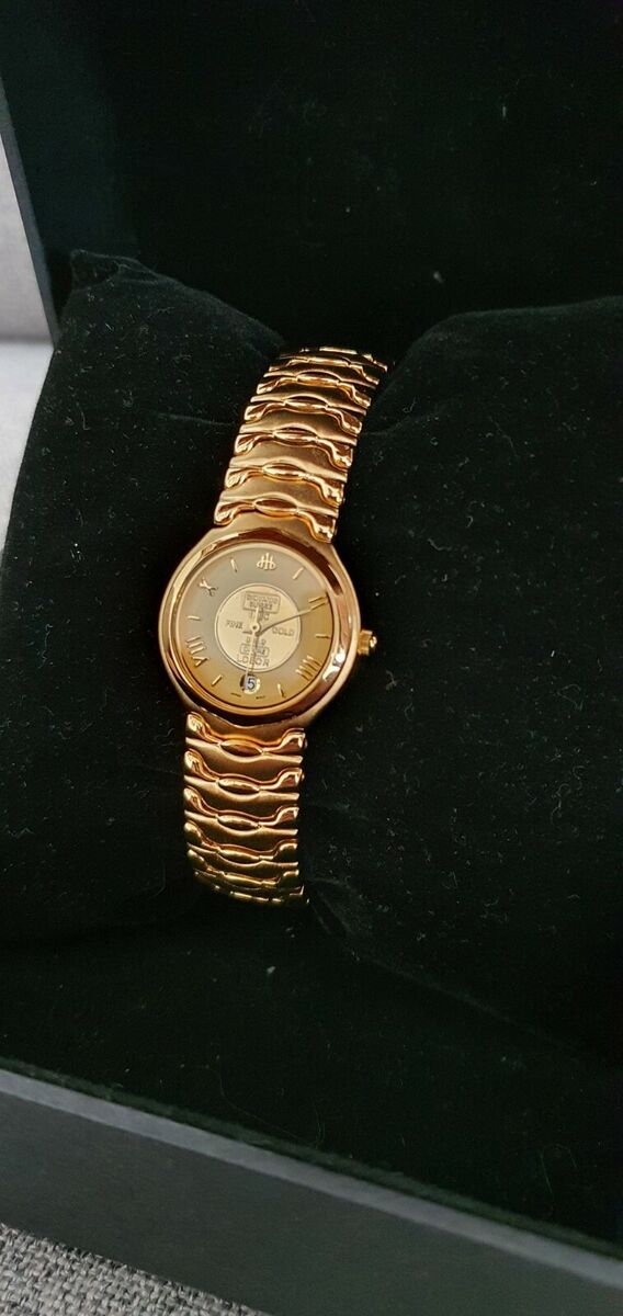 Lobor Giovanni Suisse Quartz Fine Gold 999.9 23karat Vintage Lobor Giovanni Suisse Quartz Fine Gold 999.9 23karat Vintage