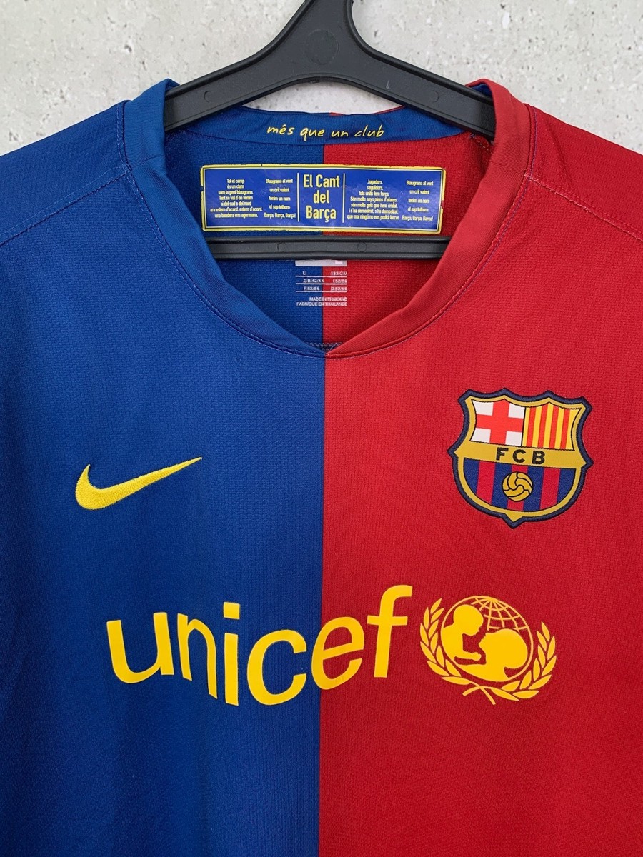 【美品】バルセロナ 2008/2009 ナイキ ホーム ユニフォーム 長袖 Ｍ NIKE FCバルセロナ 11/12 ユニフォーム ホーム 長袖 419878 486