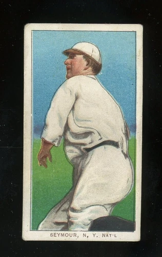 1909 T206 Baseball #436 Cy Seymour (Throwing) VG *e1