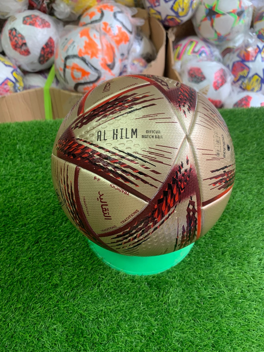 adidas AL Hilm Pro Soccer Ball - Gold (HC0437) for sale