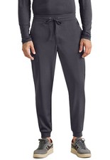 Healing Hands Scrubs Men's Rafael Mid Rise Zip Fly Jogger ShortPant HH054S PEWTE