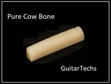 MusicianAtHeart UNBLEACHED Slotted Bone Nut made for EPIPHONE Guitars USA SHIP